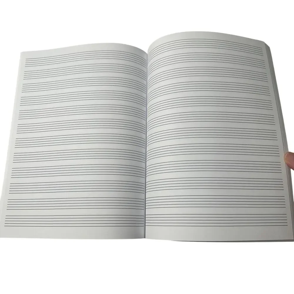 Music Teacher Staff Paper Notebook Appreciation Gift 100 Pages 8.5x11 New